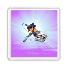 Магнит 55*55 с принтом beyblade burst в городе Новоалтайск, Пластик | Размер: 65*65 мм; Размер печати: 55*55 мм | бейблейд | бейблейд берст