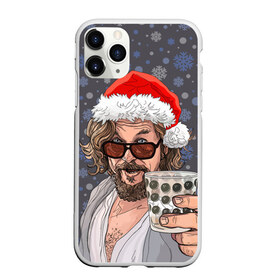Чехол для iPhone 11 Pro матовый с принтом Лебовски Санта в городе Новоалтайск, Силикон |  | balls | big lebowski | bowling | film | happy christmas | movie | santa claus | skittles | большой лебовски | боулинг | дед мороз | кегли | кино | колпак | красная шапка | новый год | праздник | рождество | с новым годом | санта клаус