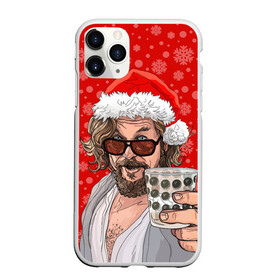 Чехол для iPhone 11 Pro матовый с принтом Лебовски Санта в городе Новоалтайск, Силикон |  | balls | big lebowski | bowling | film | happy christmas | movie | santa claus | skittles | большой лебовски | боулинг | дед мороз | кегли | кино | колпак | красная шапка | новый год | праздник | рождество | с новым годом | санта клаус