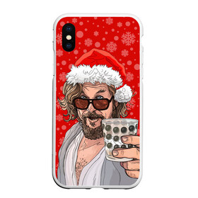 Чехол для iPhone XS Max матовый с принтом Лебовски Санта в городе Новоалтайск, Силикон | Область печати: задняя сторона чехла, без боковых панелей | balls | big lebowski | bowling | film | happy christmas | movie | santa claus | skittles | большой лебовски | боулинг | дед мороз | кегли | кино | колпак | красная шапка | новый год | праздник | рождество | с новым годом | санта клаус