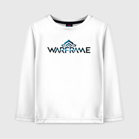 Детский лонгслив хлопок с принтом Warframe в городе Новоалтайск, 100% хлопок | круглый вырез горловины, полуприлегающий силуэт, длина до линии бедер | warframe | варфрайм | варфрейм | владеющие разумом | гринир | дикие каваты | дикие кубрау | заражённые | корпус | лотос | орокин | порабощенные | пустынные скаты | сталкер | тэнно