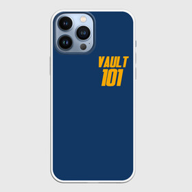 Чехол для iPhone 13 Pro Max с принтом VAULT 101 | FALLOUT в городе Новоалтайск,  |  | Тематика изображения на принте: 101 | 111 | 13 | 76 | atom cats | bethesda | brotherhood of steel | fallout | nuka cola | outcast | tunnel snakes | vault | war | братство стали | бункер | война | убежище | фолаут | фоллаут | ядеркола