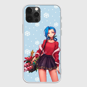 Чехол для iPhone 12 Pro Max с принтом New Year Jinx в городе Новоалтайск, Силикон |  | christmas | game | jinx | legends | legue | legueoflegends | lol | snow | snowflakes | xmas | безбашенная | джинкс | игра | легенд | лига | лигалегенд | лол | рождество | стрелок | хулиганка