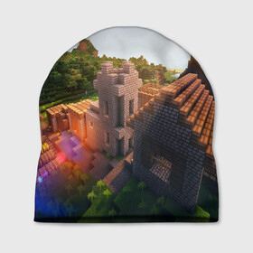 Шапка 3D с принтом Minecraft в городе Новоалтайск, 100% полиэстер | универсальный размер, печать по всей поверхности изделия | blade | blocks | creeper | cubes | game | ken | minecraft | mobs | sword | игры | крипер | майн крафт | майнкрафт | моб