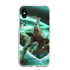 Чехол для iPhone XS Max матовый с принтом Witcher Card Game - Ciri в городе Новоалтайск, Силикон | Область печати: задняя сторона чехла, без боковых панелей | ciri | the witcher | witcher | ведьмак