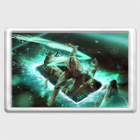 Магнит 45*70 с принтом Witcher Card Game - Ciri в городе Новоалтайск, Пластик | Размер: 78*52 мм; Размер печати: 70*45 | Тематика изображения на принте: ciri | the witcher | witcher | ведьмак