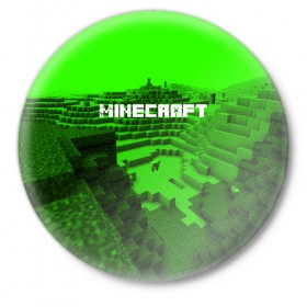 Значок с принтом Minecraft в городе Новоалтайск,  металл | круглая форма, металлическая застежка в виде булавки | blade | blocks | creeper | cubes | game | ken | minecraft | mobs | sword | игры | крипер | майн крафт | майнкрафт | моб