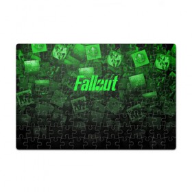 Пазл магнитный 126 элементов с принтом FALLOUT в городе Новоалтайск, полимерный материал с магнитным слоем | 126 деталей, размер изделия —  180*270 мм | 101 | 111 | 13 | 76 | atom cats | bethesda | brotherhood of steel | fallout | nuka cola | outcast | tunnel snakes | vault | war | братство стали | бункер | война | убежище | фолаут | фоллаут | ядеркола