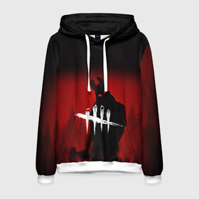 Мужская толстовка 3D с принтом Dead by Daylight в городе Новоалтайск, 100% полиэстер | двухслойный капюшон со шнурком для регулировки, мягкие манжеты на рукавах и по низу толстовки, спереди карман-кенгуру с мягким внутренним слоем. | dead by daylight | game | hillbilly | maniacs | trapper | wraith | деревенщина | игра | мертвые днем | охотник | призрак