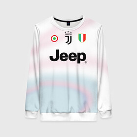 Женский свитшот 3D с принтом Juventus EA Sports в городе Новоалтайск, 100% полиэстер с мягким внутренним слоем | круглый вырез горловины, мягкая резинка на манжетах и поясе, свободная посадка по фигуре | champions | easports | league | ronaldo | италия | кришитано | лига | роналдо | чемпионов | ювентус