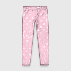 Детские леггинсы 3D с принтом Lil Peep pink pattern в городе Новоалтайск, полиэстер 85%, спандекс 15% | эластичный пояс, зауженный крой | benz truck | girls | gustav ahr | heart | hip hop | lil | lil peep | look at the sky tonight | love | peep | rap | rose | лил | лилпип | паттерн | пип | рэп | хип хоп | эмо | эмо реп