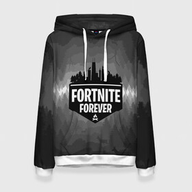 Женская толстовка 3D с принтом FORTNITE в городе Новоалтайск, 100% полиэстер  | двухслойный капюшон со шнурком для регулировки, мягкие манжеты на рукавах и по низу толстовки, спереди карман-кенгуру с мягким внутренним слоем. | battle royale | fortnite | fortnite battle royale | futuresynth | game | outrun | retrowave | synth | synthwave | игры | ретровейв | синтвейв | фортнайт