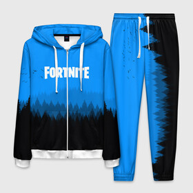 Мужской костюм 3D с принтом Fortnite в городе Новоалтайск, 100% полиэстер | Манжеты и пояс оформлены тканевой резинкой, двухслойный капюшон со шнурком для регулировки, карманы спереди | battle royale | fortnite | fortnite battle royale | futuresynth | game | outrun | retrowave | synth | synthwave | игры | ретровейв | синтвейв | фортнайт