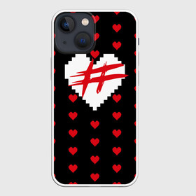 Чехол для iPhone 13 mini с принтом ФРЕНДЗОНА в городе Новоалтайск,  |  | friend | zone | бойчик | бутылочка | бэйби | вечеринка | вписке | клетка | мэйби | панк | пижамная | поп | розовый | сердечко | сердце | ска | флирт | френдзона | хэш | школьная