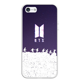 Чехол для iPhone 5/5S матовый с принтом BTS STARS в городе Новоалтайск, Силикон | Область печати: задняя сторона чехла, без боковых панелей | bt21 | bts | bts army | bts star | bts stickers | j hope | jimin | jin | jungkook | k pop | rap monster | rapmon | space | suga | v | бтс | бтс звезды | корея | космос | стикеры bts