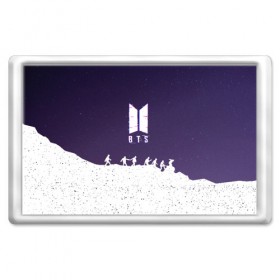 Магнит 45*70 с принтом BTS STARS в городе Новоалтайск, Пластик | Размер: 78*52 мм; Размер печати: 70*45 | Тематика изображения на принте: bt21 | bts | bts army | bts star | bts stickers | j hope | jimin | jin | jungkook | k pop | rap monster | rapmon | space | suga | v | бтс | бтс звезды | корея | космос | стикеры bts