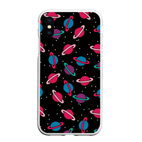 Чехол для iPhone XS Max матовый с принтом Просто Космос в городе Новоалтайск, Силикон | Область печати: задняя сторона чехла, без боковых панелей | Тематика изображения на принте: galaxy | planet | planets | saturn | space | star | stars | галактика | галактики | звезда | звезды | кольца | космические | космический | космонавт | космонавты | космос | планета | планеты | просто | сатурн | сатурна