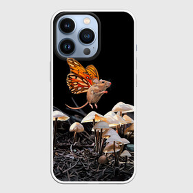 Чехол для iPhone 13 Pro с принтом Hover в городе Новоалтайск,  |  | Тематика изображения на принте: chipmunk | lisa ericson | бабочка | грибы | мышка | мышь
