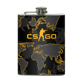 Фляга с принтом CS:GO - Карта Мира в городе Новоалтайск, металлический корпус | емкость 0,22 л, размер 125 х 94 мм. Виниловая наклейка запечатывается полностью | Тематика изображения на принте: asiimov | beast | counter | counter strike | counterstrike | cs go | cs:go | csgo | global | hyper | hyperbeast | offensive | strike | азимов | гоу | контер | контр | контра | контрстрайк | страйк | сы пщ