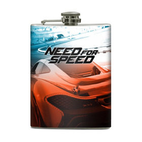 Фляга с принтом Need for Speed в городе Новоалтайск, металлический корпус | емкость 0,22 л, размер 125 х 94 мм. Виниловая наклейка запечатывается полностью | need for speed | nfs | авто | вип | гонки | жажда скорости | класс | машины | симулятор | чемпион