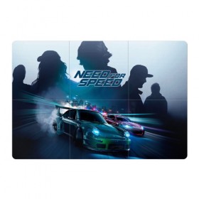 Магнитный плакат 3Х2 с принтом Need for Speed в городе Новоалтайск, Полимерный материал с магнитным слоем | 6 деталей размером 9*9 см | need for speed | nfs | авто | вип | гонки | жажда скорости | класс | машины | симулятор | чемпион