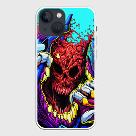 Чехол для iPhone 13 mini с принтом HYPER BEAST в городе Новоалтайск,  |  | awp | counter strike | cyber sport | game | hyper beast | skin | sport | авп | игры | скин | скоростной зверь