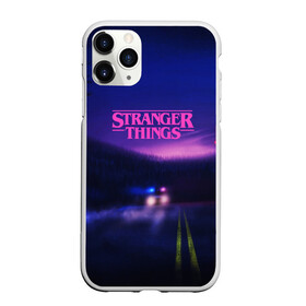 Чехол для iPhone 11 Pro матовый с принтом Очень странные дела в городе Новоалтайск, Силикон |  | finn wolfhard | gaten mataraz | millie bobby brown | natalia dyer | stranger things | winona ryder | вайнона райдер | милли бобби браун | оченнь странные дела | очень странные дела | странные события