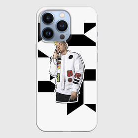 Чехол для iPhone 13 Pro с принтом Сайонара бой в городе Новоалтайск,  |  | 3d | sayonara boy | группа | квадратики | кубики | лого | логотип | морген | музыка | русский реп | сайонара | элджей