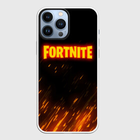 Чехол для iPhone 13 Pro Max с принтом FORTNITE FIRE в городе Новоалтайск,  |  | Тематика изображения на принте: 2019 | armor | armour | cybersport | esport | fire | fortnite | game | llama | logo | броня | игра | киберспорт | лама | симулятор строительства | строительство | фиолетовый | фирменные цвета | фортнайт