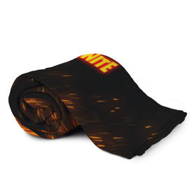 Плед 3D с принтом FORTNITE FIRE в городе Новоалтайск, 100% полиэстер | закругленные углы, все края обработаны. Ткань не мнется и не растягивается | 2019 | armor | armour | cybersport | esport | fire | fortnite | game | llama | logo | броня | игра | киберспорт | лама | симулятор строительства | строительство | фиолетовый | фирменные цвета | фортнайт