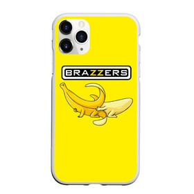 Чехол для iPhone 11 Pro матовый с принтом Brazzers в городе Новоалтайск, Силикон |  | brazzers | банан | бразерс | логотип | надпись | прикол | юмор