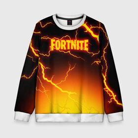 Детский свитшот 3D с принтом FORTNITE FIRESTORM в городе Новоалтайск, 100% полиэстер | свободная посадка, прямой крой, мягкая тканевая резинка на рукавах и понизу свитшота | fortnite | fortnite 2 | fortnite x маршмелло | ikonik | marshmello | ninja | ninja streamer | storm | thunder | иконик | ниндзя | фортнайт | фортнайт 2 | фортнайт глава 2