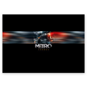 Поздравительная открытка с принтом Metro Exodus в городе Новоалтайск, 100% бумага | плотность бумаги 280 г/м2, матовая, на обратной стороне линовка и место для марки
 | exodus | metro | metro exodus | playstation 4 | xbox one | ексодус | игра | игры | икс бокс | исход | метро | митро | плейстейшен | стрелялка | шутер | эксобус | эксодус