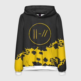 Мужская толстовка 3D с принтом Twenty One Pilots / TOP в городе Новоалтайск, 100% полиэстер | двухслойный капюшон со шнурком для регулировки, мягкие манжеты на рукавах и по низу толстовки, спереди карман-кенгуру с мягким внутренним слоем. | 21 pilots | 21p | bandito | blurryface | carbon | chlorine | joshua | ned | top | trench | twenty one pilots | tyler | бандито | карбон | музыка | нэд | тренч