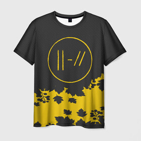 Мужская футболка 3D с принтом Twenty One Pilots / TOP в городе Новоалтайск, 100% полиэфир | прямой крой, круглый вырез горловины, длина до линии бедер | 21 pilots | 21p | bandito | blurryface | carbon | chlorine | joshua | ned | top | trench | twenty one pilots | tyler | бандито | карбон | музыка | нэд | тренч
