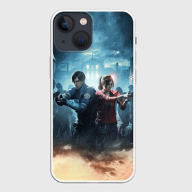 Чехол для iPhone 13 mini с принтом Resident Evil 2 в городе Новоалтайск,  |  | 2 | 2019 | resident evil | герои | игра | клер | клэр | леон | обитель зла | пистолеты | постер | ремейк