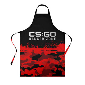 Фартук 3D с принтом CS:GO - Danger Zone в городе Новоалтайск, 100% полиэстер | общий размер — 65 х 85 см, ширина нагрудника — 26 см, горловина — 53 см, длина завязок — 54 см, общий обхват в поясе — 173 см. Принт на завязках и на горловине наносится с двух сторон, на основной части фартука — только с внешней стороны | asiimov | beast | counter | counter strike | counterstrike | cs go | cs:go | csgo | danger | global | hyper | offensive | strike | zone | азимов | гоу | контер | контр | контра | контрстрайк | страйк | сы пщ