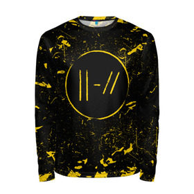 Мужской лонгслив 3D с принтом Twenty One Pilots / TOP в городе Новоалтайск, 100% полиэстер | длинные рукава, круглый вырез горловины, полуприлегающий силуэт | 21 pilots | 21p | bandito | blurryface | carbon | chlorine | joshua | ned | top | trench | twenty one pilots | tyler | бандито | карбон | музыка | нэд | тренч