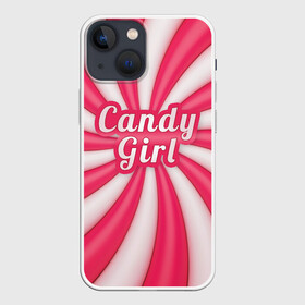 Чехол для iPhone 13 mini с принтом Candy Girl в городе Новоалтайск,  |  | вкусняшка | карамель | конфета | милый | няша | розовый | сладкая девочка | сладость