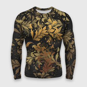 Мужской рашгард 3D с принтом Gold P.   36577512ik в городе Новоалтайск,  |  | 36577512ik | black | calligraphy | city | dark | geek | gold | ornament patter | permension | style | золото | каллиграфия | орнамент | стиль | темный | узор | узоры | черный