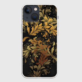 Чехол для iPhone 13 mini с принтом Gold P.   36577512ik в городе Новоалтайск,  |  | Тематика изображения на принте: 36577512ik | black | calligraphy | city | dark | geek | gold | ornament patter | permension | style | золото | каллиграфия | орнамент | стиль | темный | узор | узоры | черный