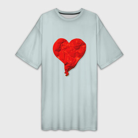 Платье-футболка 3D с принтом Kanye West Heartbreak в городе Новоалтайск,  |  | kanye | kanye west | yandhi | кани | кани вест | кани вэст | янди