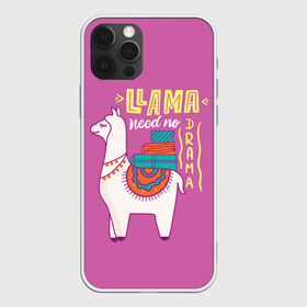 Чехол для iPhone 12 Pro Max с принтом Lama в городе Новоалтайск, Силикон |  | Тематика изображения на принте: glama | lama | анд | горы | дикое | домашнее | животное | индейци | лама | мех | шерсть