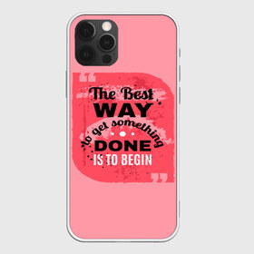 Чехол для iPhone 12 Pro Max с принтом The best way в городе Новоалтайск, Силикон |  | мода | мотивация | настроения | позитив | прикол | пятна | тренд | яркие