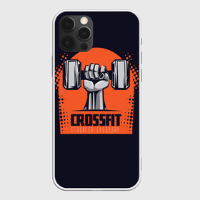 Чехол для iPhone 12 Pro Max с принтом Crossfit в городе Новоалтайск, Силикон |  | мода | мотивация | настроения | позитив | прикол | пятна | тренд | яркие