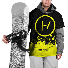 Накидка на куртку 3D с принтом Twenty One Pilots в городе Новоалтайск, 100% полиэстер |  | 21 pilots | blurryface | top | trench | twenty one pilots | twentyonepilots | джош дан | тайлер джозеф