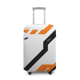 Чехол для чемодана 3D с принтом cs:go - Asiimov NEW (2019) в городе Новоалтайск, 86% полиэфир, 14% спандекс | двустороннее нанесение принта, прорези для ручек и колес | 0x000000123 | asiimov | csgo | danger zone | азимов | королевская битва | ксго