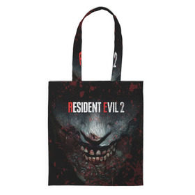 Шоппер 3D с принтом Resident Evil 2 Remake в городе Новоалтайск, 100% полиэстер | Плотность: 200 г/м2; Размер: 34×35 см; Высота лямок: 30 см | 2019 | biohazard | blood | corporation | corps | evil | horror | remake | resident | survival | umbrella | zombie | амбрелла | выживание | зла | зомби | корпорация | кровь | обитель | ремейк | ужасы
