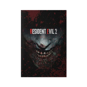 Обложка для паспорта матовая кожа с принтом Resident Evil 2 Remake в городе Новоалтайск, натуральная матовая кожа | размер 19,3 х 13,7 см; прозрачные пластиковые крепления | 2019 | biohazard | blood | corporation | corps | evil | horror | remake | resident | survival | umbrella | zombie | амбрелла | выживание | зла | зомби | корпорация | кровь | обитель | ремейк | ужасы