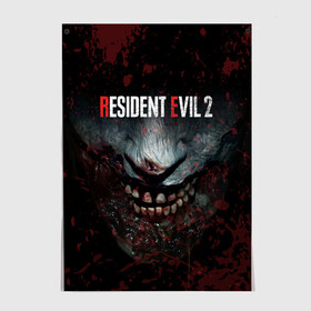 Постер с принтом Resident Evil 2 Remake в городе Новоалтайск, 100% бумага
 | бумага, плотность 150 мг. Матовая, но за счет высокого коэффициента гладкости имеет небольшой блеск и дает на свету блики, но в отличии от глянцевой бумаги не покрыта лаком | 2019 | biohazard | blood | corporation | corps | evil | horror | remake | resident | survival | umbrella | zombie | амбрелла | выживание | зла | зомби | корпорация | кровь | обитель | ремейк | ужасы
